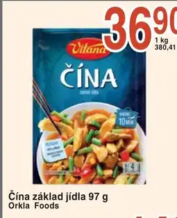 Coop hb VITANA Čína základ jídla nabídka