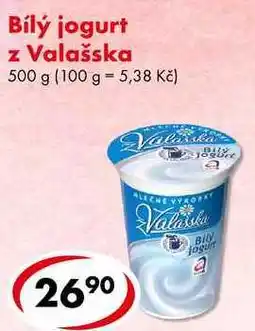 CBA Bílý jogurt z Valašska, 500 g nabídka