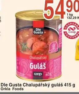 Coop hb Dle Gusta Chalupářský guláš nabídka