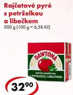 CBA Rajčatové pyré s petrželkou a libečkem, 500 g nabídka