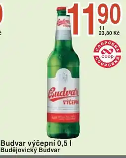 Coop hb Budvar výčepní nabídka