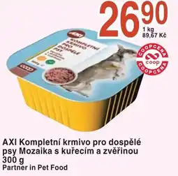 Coop hb AXI Kompletní krmivo pro dospělé psy Mozaika s kuřecím a zvěřinou nabídka