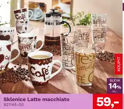 Asko Sklenice Latte macchiato nabídka
