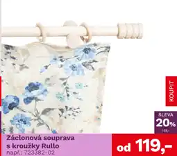 Asko Záclonová souprava s kroužky Rullo nabídka