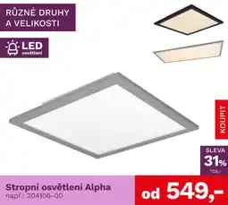 Asko Stropní osvětlení Alpha nabídka