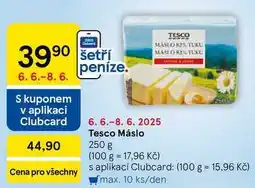 Tesco Tesco Máslo, 250 g nabídka