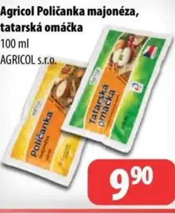 Partner Maloobchodní síť Agricol Poličanka majonéza, tatarská omáčka nabídka