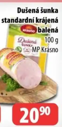 Partner Maloobchodní síť Dušená šunka standardní krájená balena nabídka