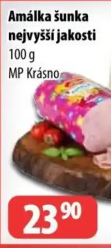 Partner Maloobchodní síť Amálka šunka nejvyšší jakosti nabídka