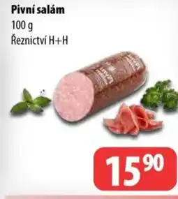 Partner Maloobchodní síť Pivní salám nabídka