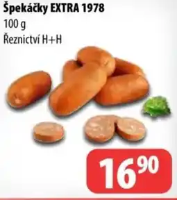 Partner Maloobchodní síť Špekáčky EXTRA 1978 nabídka