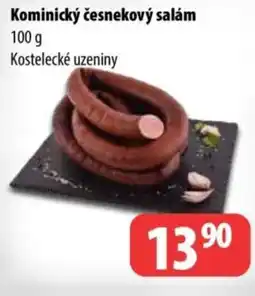 Partner Maloobchodní síť Kominický česnekový salám nabídka