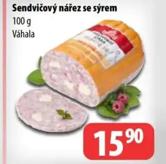 Partner Maloobchodní síť Sendvičový nářez se sýrem nabídka