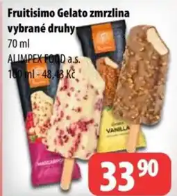 Partner Maloobchodní síť Fruitisimo Gelato zmrzlina nabídka