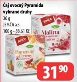 Partner Maloobchodní síť Čaj ovocný Pyramida nabídka