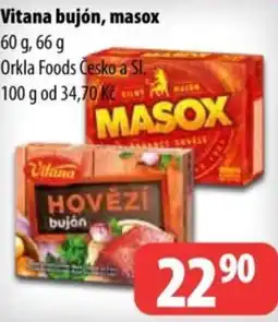 Partner Maloobchodní síť Vitana bujón, masox nabídka