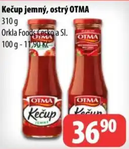 Partner Maloobchodní síť Kečup jemný, ostrý OTMA nabídka