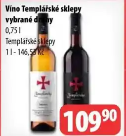 Partner Maloobchodní síť Víno Templářské sklepy nabídka
