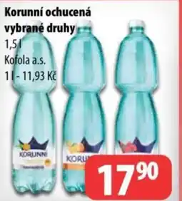 Partner Maloobchodní síť Korunní ochucená nabídka