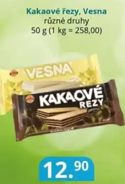 Potraviny CZ Kakaové řezy, Vesna nabídka
