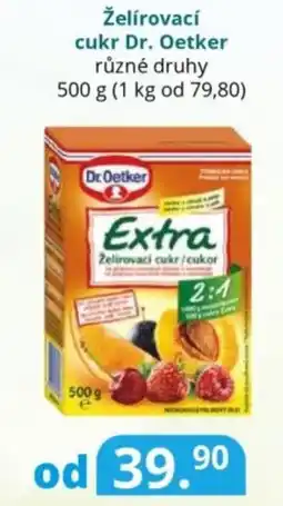 Potraviny CZ Želírovací cukr Dr. Oetker nabídka