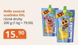 Potraviny CZ Hello ovocná svačinka XXL nabídka