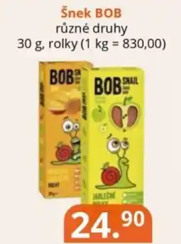Potraviny CZ Šnek BOB nabídka