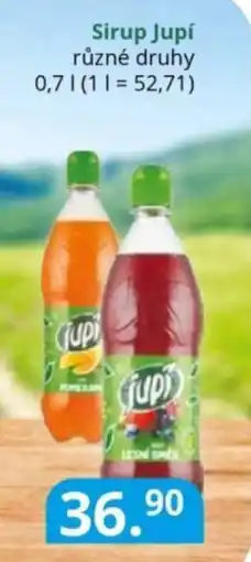 Potraviny CZ Sirup Jupí nabídka
