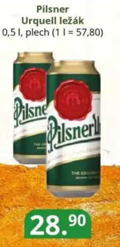 Potraviny CZ Pilsner Urquell ležák nabídka
