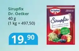 Potraviny CZ Sirupfix Dr. Oetker nabídka
