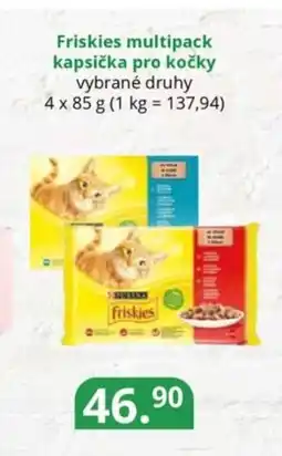 Potraviny CZ Friskies multipack kapsička pro kočky nabídka