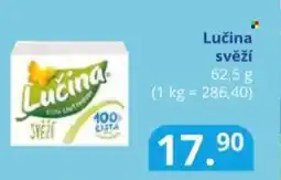 Potraviny CZ Lučina svěží nabídka