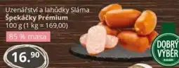 Potraviny CZ Uzenářství a lahůdky Sláma Špekáčky Prémium nabídka