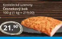 Potraviny CZ Kostelecké uzeniny Česnekový bok nabídka