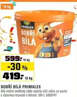 OBI Bobří bílá primalex nabídka