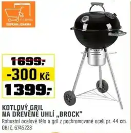 OBI Kotlový gril na dřevěné uhlí „brock” nabídka