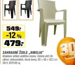 OBI Zahradní židle „amelia" nabídka