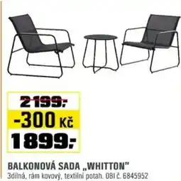 OBI Balkonová sada „whitton” nabídka