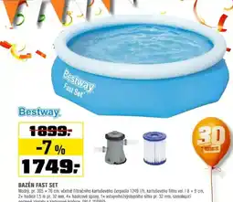 OBI Bestway Bazén fast set nabídka