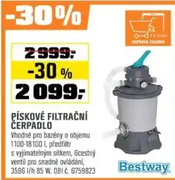OBI Bestway Pískové filtrační čerpadlo nabídka