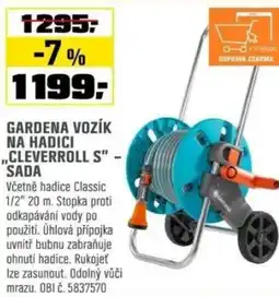 OBI Gardena vozík na hadici ,,cleverroll s" - sada nabídka