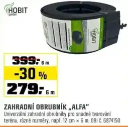 OBI Zahradní obrubník „alfa" nabídka