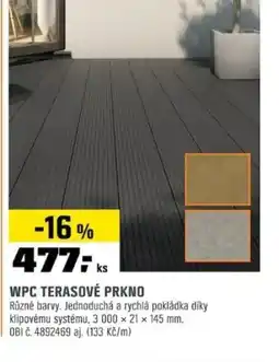 OBI Wpc terasové prkno nabídka