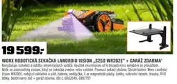 OBI Worx robotická sekačka landroid vision „s250 wr202e" + garáž zdarma nabídka