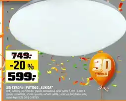 OBI Led stropní svítidlo „lukida" nabídka