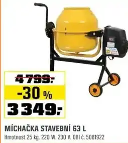 OBI Míchačka stavební nabídka