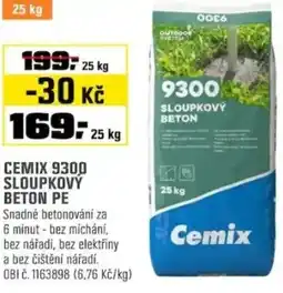 OBI Cemix 9300 sloupkový beton pe nabídka