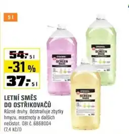 OBI Letní směs do ostřikovačů nabídka