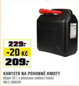 OBI Kanystr na pohonné hmoty nabídka