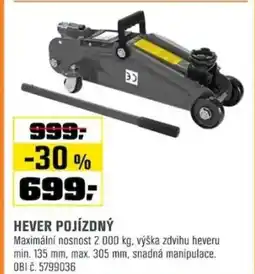OBI Hever pojízdný nabídka